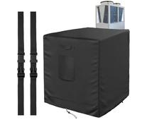 Couvertures D'unité Extérieure De Climatiseurs,Protection Élastique Réutilisable Toutes Les Saisons | Couverture De Protection Pour Unité De Climatisation Extérieure | Pour Dortoir Bureau Hotel Appar