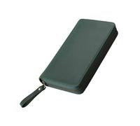 Couvertures en cuir pour ordinateur portable avec fente élastique pour stylo de 18 x 9 cm, pochette en cuir fait à la main pour les voyages