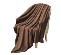 Couvertures en polaire | Literie chaude et douce double face | 150 x 109 cm | Couverture polaire douce | Pour Noël, automne, chambre d'hiver, chambre de fille, maison, canapé et femme