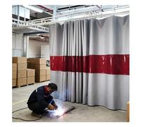 Couvertures et panneaux ignifuges pour soudage industriel - Gris 1 mm, 2,7 x 9 x 3 m, couverture sûre pour atelier et entrepôt, protection durable pour soudeurs et coupeurs