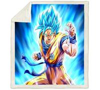 Couvertures Et Plaids Anime Dragon Ball, Super Saiyan 3D Impression Jeter Couverture 100x150cm[496]