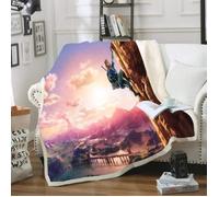 Couvertures et Plaids The Legend of Zelda 3D Imprimé Blanket Cartoon Anime Characters Couverture Souple 70x140cm[25]