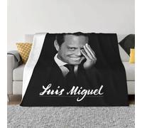 Couvertures Luis Miguel En Flanelle, Decoration El Sol De Mexico, Couverture Douce Et Portable Pour La Maison Et Le Bureau
