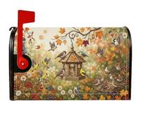 Couvertures magnétiques pour boîte aux lettres Motif oiseaux chanteurs et