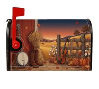 Couvertures magnétiques pour boîte aux lettres style rustique rustique | Paysage de ferme rustique, couvercle de boîte aux lettres, esthétique occidentale, thème musique country