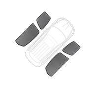Couvertures Pare-Soleil Pare-Soleil pour Fenêtre Latérale De Voiture pour Série 3 F30 2012 - 2017 2018 Pare-Brise Protection Solaire Rideaux Parasol visière de Voiture(4PCS Side Windows)