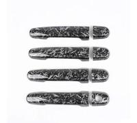 couvertures poignée porte Compatible Avec Toyota Pour Probox Pour Réussir 2002 2003 2004 2005 2006 2007-2015 2016 Couverture Poignée Porte Voiture Mise À Niveau Style(Forged 1 keyhole)