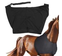 Couvertures pour - Couverture de Cheval d'hiver Thermique, Tapis isolé de Poids Moyen | Shell Polyester ligné, Couche intérieure Respirante imperméable, circonférence réglable et chenilles