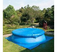 Couvertures Pour Piscines Hors Sol, Couverture De Sécurité Hivernale, Tissu PE Tissé, Rétention De La Chaleur, Protection Contre Les Intempéries(400cm/157.5in)