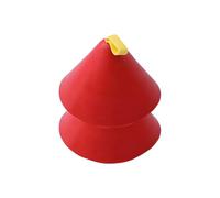 Couvertures pour poignées en silicone triangulaires, Gant de manique résistant à la chaleur | Prise anti-brûlure pour couvercles 2 pièces pour cuisine et barbecue