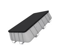 Couvertures rectangulaires de piscine durables et résistantes aux tempêtes, installation facile pour les piscines au sol résistantes aux déchirures