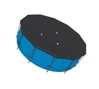 Couvertures rectangulaires résistantes à la décoloration et au vent pour piscine au sol, construction résistante à la déchirure, couverture d'utilisation de jardin en plein air