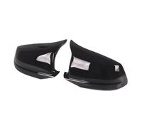 Couvertures rétroviseur voiture Pour B&MW Série 5 F10 F11 Lci 2010 2011 2012 2013 Rétroviseurs Couvercles Remplacement Côté(Noir)