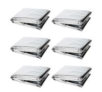 Couvertures thermiques de survie - Couverture isolante de 200 x 160 cm | Couverture thermique | Pour l'hiver, le camping, la randonnée, la culture et la survie dans le jardin