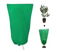 Couvertures végétales à Cordon - Sac de Protection des | Sac de Protection imperméable en Tissu antigel avec Cordon de Serrage pour potagères et Fleurs