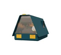 Couveuse 10 oeufs Plateau à oeufs ajustable Chandelle à oeufs LED pour Canard Caille Oie