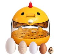 Couveuse À Œufs pour Poules - Système d'Éclosion Automatique Intelligent,Thermostat Régulé Portable avec Mire-Œuf Intégré pour Dindes, Cailles, Reptiles et Couvaison