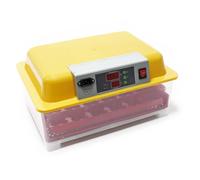 Wiltec Couveuse automatique - 100 W - pour 24 oeufs - à Retournement automatique - Appareil à couver Incubateur Couvoir Éclosoir Éleveuse oisillons