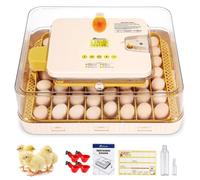 Couveuse Automatique 56 Œufs - Retournement Auto, Contrôle Température et Humidité Automatisée