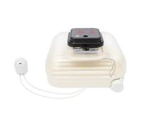 Couveuse entièrement automatique, incubateur de poules avec température réglable de 0 à 40 °C et 50 à 90 % d'humidité 90 min, fonction réversible et vérification des œufs LED, couveuse pour œufs de