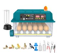 Couveuse Oeuf Automatique 36 œufs avec Retournement Automatique des œufs, Contrôle de Température, 4 Modes d'incubation Automatiques