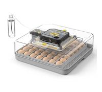 Couveuse Oeuf Automatique 48 Oeufs, Silencieux Incubateur Oeuf Automatique, Couveuses Pour œUfs De Volailles, Retournement Automatique Des Oeufs Et Humidification Automatique
