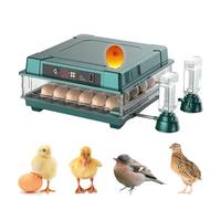 Couveuse Oeuf Automatique, Couveuses pour œufs de Volailles pour 24 à 30 œufs Couveuse Poussin avec Contrôle de la Température et Humidification pour Poulet Caille Canard Oie