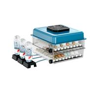 Couveuse Oeuf Automatique, Retournement Automatique des Œufs, Contrôle de la Température et de L'humidité, Mire for Œufs, Incubateur Professionnel(120pieces)