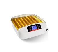 IDMarket - Couveuse Pro Automatique 56 Oeufs éclairés incubateur Autonome avec LED Mire Oeufs