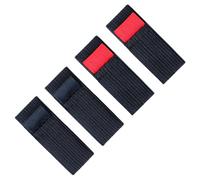 Couvoirs de bobine de pêche, ceinture de bobine de pêche,Étui à canne à pour voyager 4x - Bande de courroie de protection des rouleaux élastiques, liens de plateau pour les bagues et arbres de r