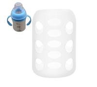 Couvoirs de bouteille en verre - Protecteur de bouteille en silicone non glissement pour les tasses d'alimentation | Couvercle souple flexible avec absorption de choc, prévention de l'adhérence sûre e