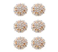 Couvoirs de bouton en strass - Clips de bouton de chemise décoratif, sur les accessoires de bijoux | Couvoirs de boutondétachable pour femmes pour chemisier, embellissements de vêtements, orneme