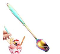 Couvoirs De Cuillères - Ensemble De Cuillères | Spoons Qu'il Est Dîner De Thé En Acier Inoxydable Silverwares | La Louche De Forme Rose À Poignée Longue Ntegrée | Pas De Vaisselle Créative De Tab
