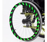 Couvoirs De Jante À Poussée En Fauteuil Roulant, Couverture En Fauteuil Roulant De Roue Arrière 22/24 Pouces, Sans Glissement, Une Paire, Améliore L'adhérence Et La Traction,20in,L