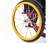 Couvoirs De Jante À Poussée En Fauteuil Roulant, Couverture En Fauteuil Roulant De Roue Arrière 22/24 Pouces, Sans Glissement, Une Paire, Améliore L'adhérence Et La Traction,22in,E
