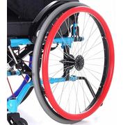 Couvoirs De Jante À Poussée En Fauteuil Roulant, Couverture En Fauteuil Roulant De Roue Arrière 22/24 Pouces, Sans Glissement, Une Paire, Améliore L'adhérence Et La Traction,20in,A