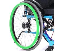 Couvoirs De Jante À Poussée En Fauteuil Roulant, Couverture En Fauteuil Roulant De Roue Arrière 22/24 Pouces, Sans Glissement, Une Paire, Améliore L'adhérence Et La Traction,24in,G