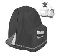 Couvoirs De Pompe De Piscine - 420D SHILDER PISCULATION DU PIOL | Couverture D'équipement De Piscine Enduit D'argent | Couvercle De Nettoyant Imperméable Anti-UV | Le Boîtier D'élimination Des Débris