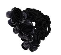 Couvoirs de porte- à cheveux, accessoire à cheveux de fleurs, porte- Snood, ajustement confortable, facile à utiliser, 8x8x5cm pour la conception garantit que vos cheveux restent en plac
