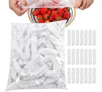 Couvre-aliments, emballage élastique flexible transparent extensible | Couverture pour au levage, fruits, légumes, au levage, assiettes