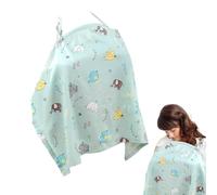 Couvre-Allaitement Pour Femmes Couverture tire-lait, canopy siège-auto, | Couverture d'allaitement douce avec arceau Accessoires Siège Auto Enfant Vue Facile P