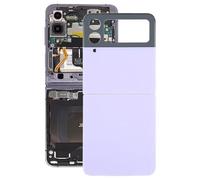 Couvre arrière de la Batterie pour Samsung Galaxy Z Flip4 SM-F721B avec Couvercle de caméra pour Le boîtier du téléphone Téléphone Remplacement du boîtier - Violet