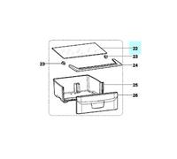 COUVRE BAC A LEGUMES 499X392X4(ANGLE 45?