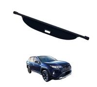 Couvre-Bagages Rétractable pour Toyota Highlander 2019-2025, Cargaison Bouclier Enrouleur Couvercle de Protection Accessoires,Carbon Fiber