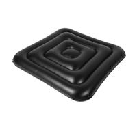 Couvre-Bain Gonflable, Replacement des Housses de Bain à Remous Rond à 4,27Pieds, Reprise de Trop-débat de Pluie Pliable pour Le Spa, Extérieur, économie D'énergie Thermique (sans poignée)