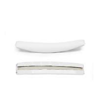 Couvre Bandeau pour Casque d'écoute Protecteur de Bandeau Coussin Protecteur Casque d'écoute sans Fil pour JBL Tune T700BT T710BT T750BTNC T760NC (Blanc)