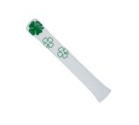 Couvre-bâton d'alignement de golf à motif de feuille en cuir PU pour homme et femme