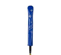 Couvre-bâton d'alignement en cuir PU avec motif étoiles, étui de protection durable pour bâton d'alignement de golf, accessoires de protection