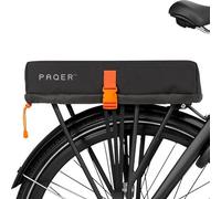 Couvre-batterie pour vélo électrique ou E-Bike, Housse de protection pour batterie de porte-bagages du vélo électrique - Noir