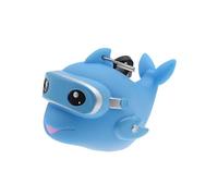 Couvre-bec de plongée - Accessoires de régulateur avec manchon lumineux anti-poussière et clip et pendentif dauphin de dessin animé pour jeunes et débutants, protection de l'appareil respiratoire au